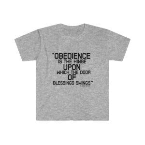 Unisex Softstyle "Obedience" T-Shirt