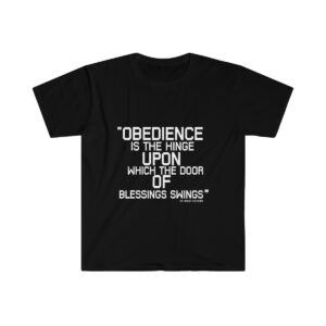 Unisex Softstyle "Obedience" T-Shirt